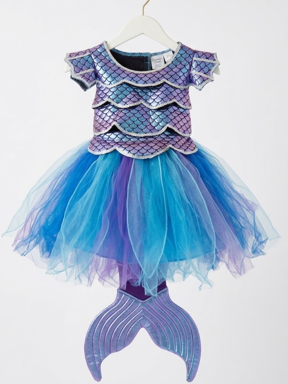 Adorable Mermaid Tutu Costume Dress -